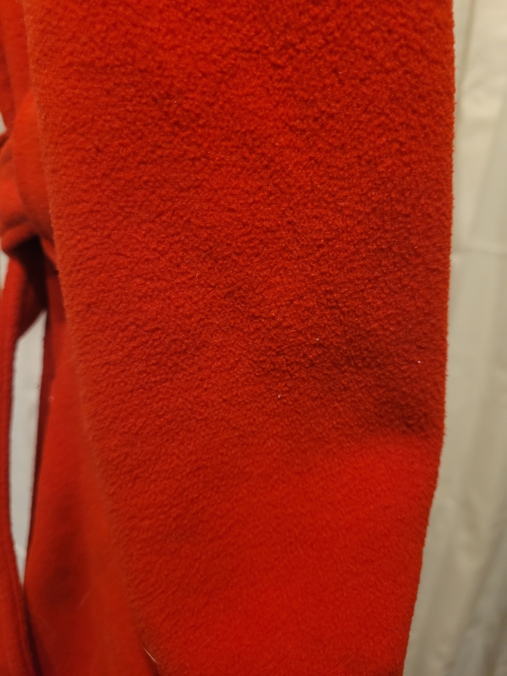 Copper Key Girls Red Ruffle Collar Belted Coat - Picture 3 of 7